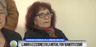 Llaman a elecciones en la mutual Fray Mamerto Esquiú