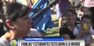 Familias y estudiantes festejaron a lo grande