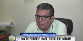 El Concejo prohibió el uso de «tortuguitas» o «tachas»