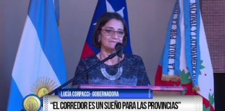 Lucía, en La Rioja por el corredor bioceánico
