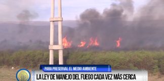 La Ley de Manejo del Fuego cada vez más cerca