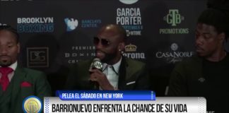 Barrionuevo enfrenta la chance de su vida