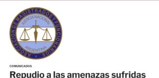 La Asociación de Fiscales de Nación repudió las amenazas al hijo de Vehils Ruiz
