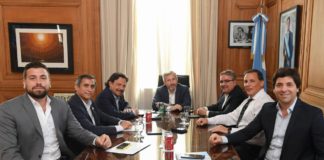 Jalil fue recibido por Frigerio para dialogar por obras