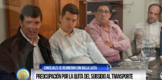 Preocupación por la quita del subsidio al transporte