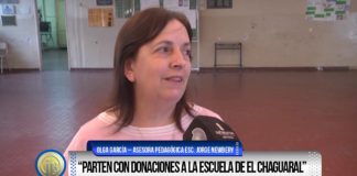 Alumnos del Newbery en una cruzada solidaria