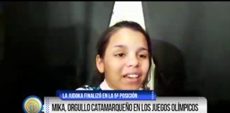 Mika, orgullo catamarqueño en los Juegos Olímpicos