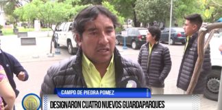 Designaron cuatro nuevos guardaparques