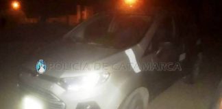 Belén: secuestran una camioneta y arrestan a seis personas tras un desorden
