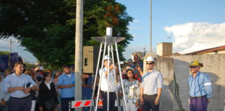 Lucía inauguró la tercera etapa de gas natural para el Parque América