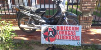 Tras una persecución secuestran 8 Kg. de Marihuana y detienen a un joven