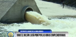 Dique El Bolsón: Lucía pidió por las obras complementarias