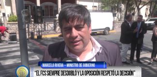 Rivera criticó al FCyS: «Siempre desdoblaron elecciones»