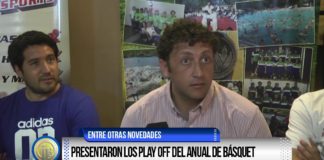 Presentaron los Play Off del anual de básquet