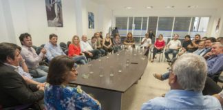 Lucía se reunió con dirigentes de Valle Viejo
