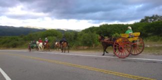 Solicitan precaución para circular por Ruta 38 por la llegada de Peregrinos