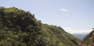Rescatan a un joven en la Quebrada de Moreira
