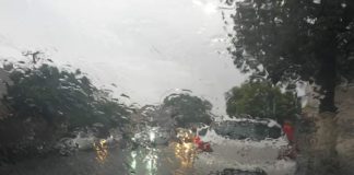 Martes lluvioso en la ciudad