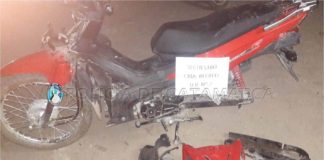 La Paz: recuperaron motos robadas y aprehenden a dos jóvenes
