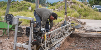 Avanza la pavimentación de avenida Güemes Oeste hasta Av. Ocampo