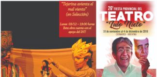 Con dos obras en competencia, sigue este lunes la 26° Fiesta Provincial del Teatro
