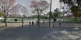 Atrapan a un hombre in fraganti robando un carro del súper Vea