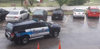 Intentaron robar los cajeros automáticos en el Parador de Valle Viejo