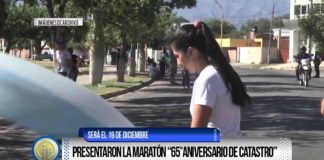 Presentaron la maratón «65° Aniversario de Catastro»