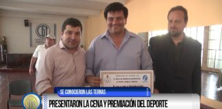 Presentaron la Cena y Premiación del Deporte