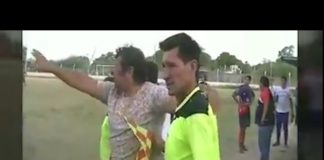 Grave agresión a árbitro en el fútbol recreíno (VIDEO)