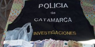 Fray Mamerto Esquiú: secuestran dinero en efectivo vinculado a una falsa denuncia