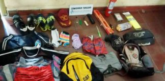 Recuperan elementos robados en las inmediaciones del Parque de los Niños