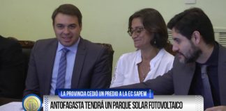 Barot habló sobre el Parque Solar Fotovoltaico en Antofagasta
