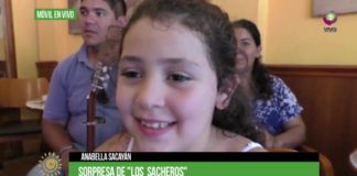 Canal 7 le cumplió el sueño a Anabella Sacayán (VIDEO)