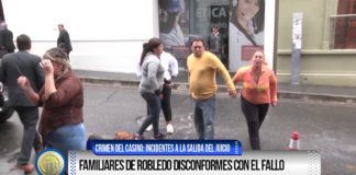 Familiares de Robledo disconformes con el fallo