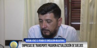 Empresas de transporte pagaron actualización de sueldos
