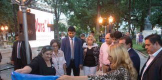 Lucía participó del acto oficial de La Memoria por La Verdad y La Justicia