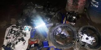 Valle Viejo: arrestan a un joven y secuestran motopartes