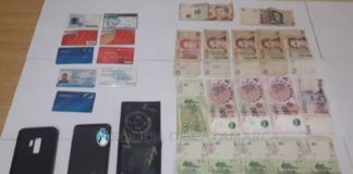 La Viñita: tras una persecución aprehenden a tres personas, secuestran un automóvil y dinero