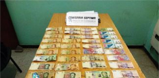 Tras un violento ilícito aprehenden a un joven, recuperan dinero y un teléfono celular