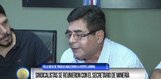 Sindicalistas se reunieron con el secretario de Minería