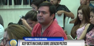 ACEP dictó una charla sobre liderazgo político