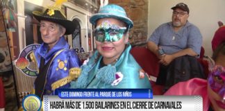 Habrá más de 1.500 bailarines en el cierre de carnavales