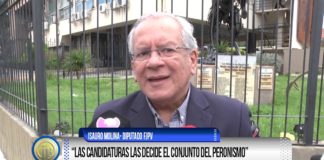 Isauro Molina le respondió a Moreno y Barrionuevo