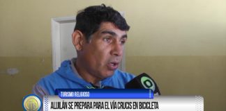 Alijilán se prepara para el Vía Crucis en bicicleta