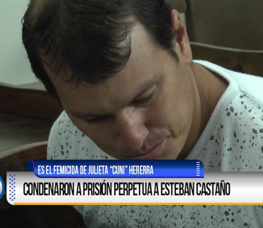Condenaron a prisión perpetua a Esteban Castaño