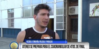Ateneo se prepara para el cuadrangular en 4tos. de final