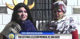 Todo listo para la elección provincial Drag Queen