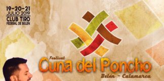 El Festival «Cuna del Poncho» confirmó cartelera para su edición 2019
