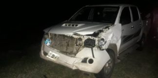 Violento accidente en San Antonio de La Paz